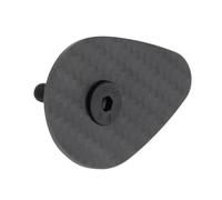 The Lord of the Tools 1 Pièce de Couvercle supérieur en Carbone pour Potence de vélo avec vis Compatible avec Most Ae-ro F12 en Fibre de Carbone 36 X 52 Mm/M6 X 30 Mm