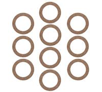 The Lord of the Tools 10pcs Bouchons de Réservoir Aération Port Remplissage Carburant en Liège Et Caoutchouc Joint d'étanchéité 59x42x2mm pour Bouchon Huile Hydraulique