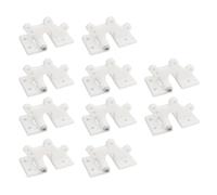 The Lord of the Tools 10pcs Charnières de Trappe Réglables pour Modèles d'avions RC 30 X 16 mm Compatible avec RC Modèles d'avions