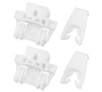 The Lord of the Tools 2 Lots Clips de Fixation de Régulateur de Vitre de Portière Avant de Voiture Gauche ou Droite Kit de Réparation de Régulateur Clips 7700842241 7700842240 Compatible avec Renault