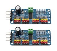 The Lord of the Tools 2 PCA9685 16 canaux 12 bits PWM Servo Driver Board IIC Interface compatible avec Raspberry Pi Robot Servomotor Treiber Module