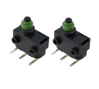 The Lord of the Tools 2 Pcs Micro-interrupteurs Coudés à 3 Broches pour Serrure de Porte de Voiture 1055 4 A 12 V Compatible avec Audi