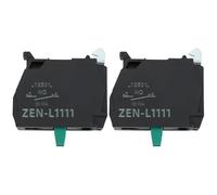 The Lord of the Tools 2 Pièces Bloc de Contact 1 A Module de Contact Nominal Pièce de Rechange ZENL1111 Composants de Commutateur Normalement Ouverts pour Applications électriques Industrielles