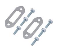 The Lord of the Tools 2 Sets de Kit de Silencieux de Tondeuse ¨¤ Gazon Compatible avec Stihl TS410 TS420 63x22 mm Longueur de Vis 19,8mm 2 Joints d'a¨¦Ration et 6 Vis Kit de Joint de Silencieux