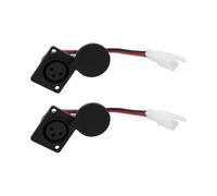 The Lord of the Tools 2pcs Adaptateurs de Chargeur XLR 3 Broches pour Scooter électrique Compatible avec Razor MX650 MX500 Compatible avec Mcgrath