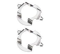 The Lord of the Tools 2pcs Adaptateurs Supports Base de Retenue pour Ampoule de Phare à LED H7