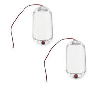 The Lord of the Tools 2pcs Plafonniers LED pour Camping-Car avec 60 LED Compatible avec Les Remorques Fermées Les Voitures Les Camping-Cars