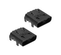 The Lord of the Tools 2pcs Ports Alimentation CC de Type C Compatible avec Dell Latitude 7390 2 en 1 P29S P29S0015285 5289 7389 5290 Ordinateur Portable Noir
