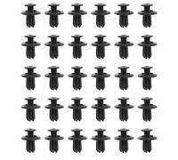 The Lord of the Tools 30pcs 8mm Clips de Panneau de Rivet en Plastique 992650625 9046706017 8659028000 Clips de Fixation de Rivets Expansibles pour Pare-Chocs Avant de Voiture
