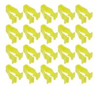 The Lord of the Tools 30pcs Voiture Passage de Roue Surround Garniture Moulures Clips Tableau de Bord Panneau Latéral Audio Rivet 90601SMG003 Jaune en Plastique Compatible avec Honda Civic/CRV/HRV