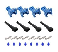 The Lord of the Tools 4X Connecteurs Automobiles à 2 Voies Connecteur de Fil étanche pour Voiture Prise avec Bornes Joints de Coffre Et de Câble Numéros de Pièces 82189-5