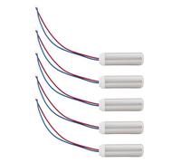The Lord of the Tools 5pcs Mini Moteurs de Vibration étanches 1,5-3 V DC 8000-24000 U/min 24 X 7 Mm Longueur de Fil 60 Mm pour Modèle Avion Télécommandé