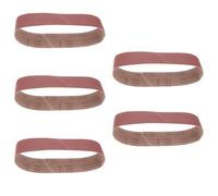 The Lord of the Tools 5pcs Ponceuses à Bande Abrasives 120 Grains 610 Mm X 76 Mm Compatible avec Makita P-37356 9920 9923DB