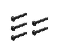 The Lord of the Tools 5pcs Vis de Couvercle Arrière Aspirateur 16 Mm Compatible avec Dyson sans Fil V6 SV09 DC58 DC59 SV03 V6 Flexi SV04 SV05 Noir