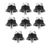 The Lord of the Tools 8 Pièces Football Stud Métal-Tip Rugby Boot Studs M5x13mm Thumb Studs Métal-Tip Plastic Studs Football Boots Plastic Rugby Studs