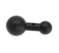 The Lord of the Tools Adaptateur boule de 25 mm à 17 mm pour support RAM Mount B Double Socket Bras compatible avec Garmin 17 mm pivotant GPS Support Tige d'extension Bras d'extension