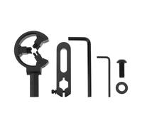 The Lord of the Tools Brosse repose-flèche pour tir à l'arc CP812 Brosse de communication main gauche et gauche pour arc et flèche Noir