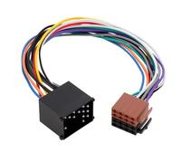 The Lord of the Tools Câble adaptateur ISO pour autoradio 28 cm de longueur compatible avec BMW E30 E31 E32 E34 E36 E39 E46 E53
