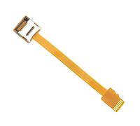 The Lord of the Tools Câble d'extension Micro SD pour Carte Mémoire TF Compatible avec Micro TF PDA Smartphones à Carte Lecteur MP3/MP4 GPS Câble d'extension FPC Plat 9,4cm