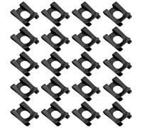 The Lord of the Tools Circlip SL Clip M6 Lot de 20 butées à ressort pour axe de boulon DK Anti-desserrage Carte pour voitures, jouets, meubles 6 x 14 mm Noir
