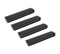 The Lord of the Tools Connecteurs Droits 4X 56 Broches Pas de 2,54 Mm Compatible avec Sinclair ZX Spectrum Et ZX81 Ports d'extension