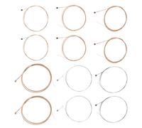 The Lord of the Tools EXP16 Lot de 2 cordes revêtues pour guitare acoustique 012-053 Bronze phosphoreux Compatible avec guitare acoustique D-Addario