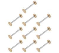 The Lord of the Tools Lot de 10 Bobines de Machine à Coudre Retro Bullet 8,8 X 32 Mm Compatibles avec Singer 27 28 127 128