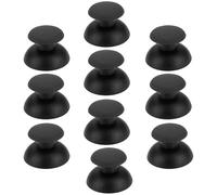 The Lord of the Tools Lot de 10 capuchons à petit trou pour manette de jeu, compatible avec PS1 et PS2, noir