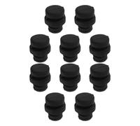 The Lord of the Tools Lot de 10 en caoutchouc de silicone 6,5 x 5,5 mm pour module SSD M.2 - Corps court - Clip de montage en silicone pour trou de 3,6 mm - Colonne de fixation anti-vibration