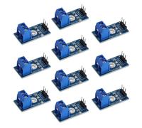 The Lord of the Tools Lot de 10 modules de détection de tension DC0-25 V - Capteur de tension - Convient pour la surveillance de l'alimentation, l'automatisation, la collecte de données, le contrôle