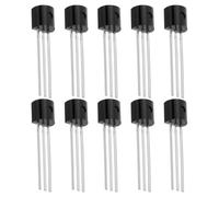 The Lord of the Tools Lot de 10pcs Transistors J201 50 MA 40 V JFET à Canal N TO-92 pour Circuits d'amplification Audio à Haute Impédance d'entrée