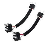The Lord of The Tools Lot de 2 adaptateurs de Phare de Voiture H7 - Connecteur d'extension en céramique - Adaptateur de câble pour Feux de Brouillard/Ampoules HID LED/SMD