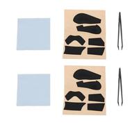 The Lord of the Tools Lot de 2 Autocollants Antidérapants Noirs pour Souris de Jeu Compatible avec REDRAGON M602