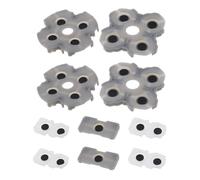 The Lord of The Tools Lot de 2 Coussinets conducteurs en Silicone pour Boutons de Manette L1R1 - Pièce de Rechange Compatible avec Manette PS5 - Gris