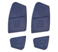 The Lord of the Tools Lot de 2 coussinets en caoutchouc à 3 boutons compatibles avec télécommande Fiat Punto Ducato Stilo Panda Bleu