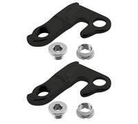 The Lord of the Tools Lot de 2 crochets de dérailleur arrière RE9GA pour vélo de VTT Compatible avec les vélos géants Anthem Compatible avec XTC (Noir)