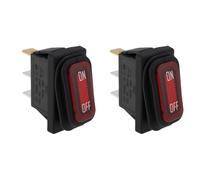 The Lord of the Tools Lot de 2 Interrupteurs D'alimentation 3 Broches Compatible avec Razor PC E100 E200 E300 RX200 Les Scooters