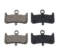 The Lord of the Tools Lot de 2 Paires de Plaquettes de Frein en Métal Fritté Et Résine Compatible avec Hayes Dominion A4