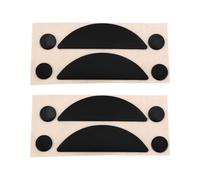 The Lord of the Tools Lot de 2 patins de souris noirs de rechange silencieux PTFE compatibles avec souris sans fil Logitech M590 multi-appareils