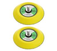 The Lord of the Tools Lot de 2 tampons de polissage avec filetage M6 12 000 tr/min - Papier abrasif recouvert de velours - Disque adhésif - Boîtier de ponçage - Outils électriques - Accessoires 75 mm