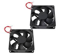 The Lord of the Tools Lot de 2 ventilateurs de refroidissement 2 broches CC 12 V 0,16 A TX9025L12S compatibles avec boîtier d'ordinateur Tianxuan