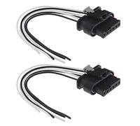 The Lord of the Tools Lot de 2pcs Faisceau de Connexion de Feu Arrière à 6 Broches Remplacement 61132359993 Compatible avec BMW F20 F21 F22 F23 F28 M2 F30 F31 1 2 3 4 Série