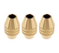 The Lord of the Tools Lot de 3 mandrins sans ompatibles avec mandrin de perceuse D-remel 4486 225 à tige flexible de 1/32" à 1/8", M8 x 0,75 mm