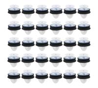 The Lord of the Tools Lot de 30 clips de garniture d'arche de roue extérieurs et clips de bande anti-chocs compatibles avec Citroën Berlingo C2 C3 C4 C5 compatible avec Opel Movano 7703077469