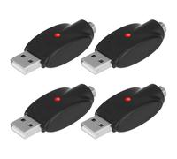 The Lord of the Tools Lot de 4 chargeurs intelligents USB filetés 510 avec indicateur LED de protection contre les surcharges pour ordinateur portable, chargeur de voiture, lampe de poche