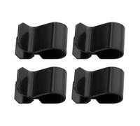 The Lord of the Tools Lot de 4 clips de fixation pour garde-boue avant de voiture - Pièce de rechange 701821841 - Compatible avec VW T4 1991-2003 - Noir