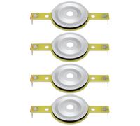 The Lord of the Tools Lot de 4 diaphragmes d'aigus à bobine vocale en titane 25,4 mm compatibles avec PRV Audio RPTW350Ti TW350Ti