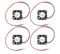 The Lord of the Tools Lot de 4 mini ventilateurs électriques sans balais CC 5 V/6 V Mini Micro