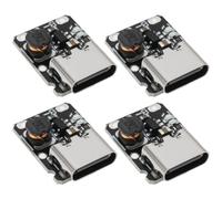 The Lord of the Tools Lot de 4 modules de charge et de décharge USB Type C 5 V 2 A pour batterie 3,7 V 18650