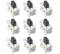 The Lord of the Tools Lot de 40 Boutons Poussoirs Tactiles Latéraux Micro-interrupteurs SMD SMT pour Appareils électriques Et Jouets 2 X 4 X 3,5 Mm